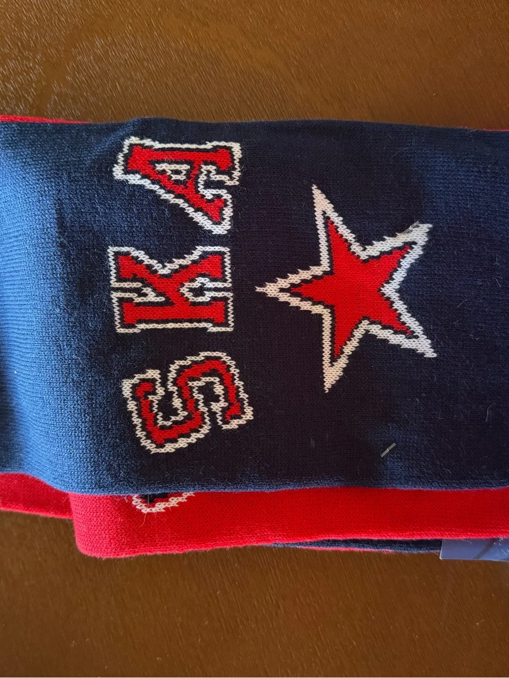 SKA RUSSIAN  Hockey team Scarf with Star Logo